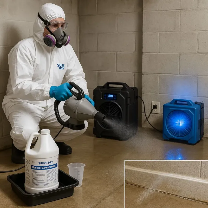 Sanitization and Odor Removal process in West Haven, OR