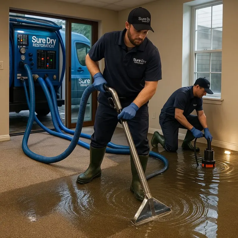 Water Extraction and Removal process in West Haven, OR
